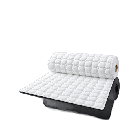 Quilted wadding 150 cm · White