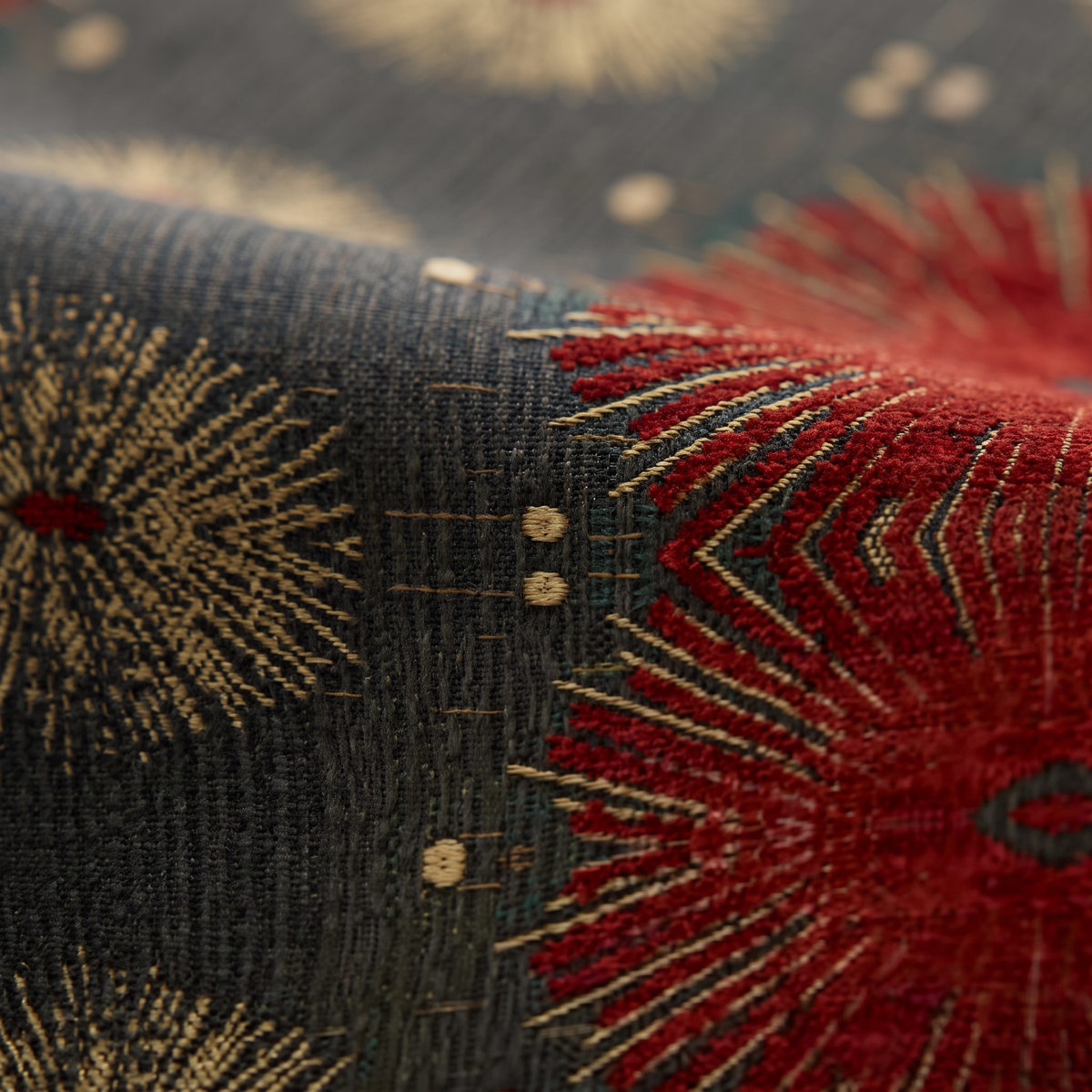 ORION LIMOGUES-23 upholstery fabric swatch – color and texture